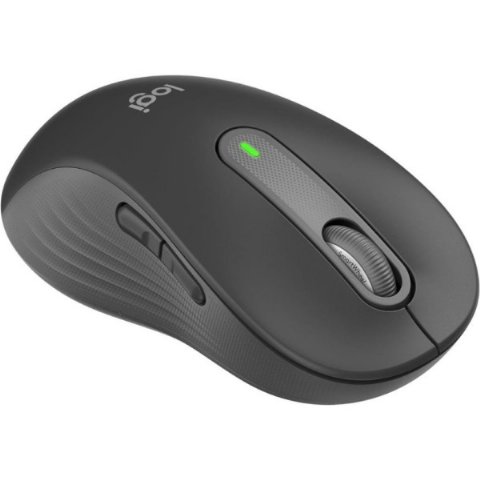 Logitech M650 Signature 910-006236 Siyah Sessiz Büyük Boy Sol El Optik Kablosuz Mouse Teşhir