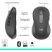 Logitech M650 Signature 910-006236 Siyah Sessiz Büyük Boy Sol El Optik Kablosuz Mouse Teşhir
