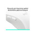 Logitech M650 Signature 910-006255 Beyaz Sessiz Küçük Boy Sağ El Kablosuz Mouse