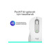 Logitech M650 Signature 910-006255 Beyaz Sessiz Küçük Boy Sağ El Kablosuz Mouse