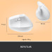 Logitech Lift 910-006475 Beyaz Dikey Sessiz Ergonomik Optik Kablosuz Mouse