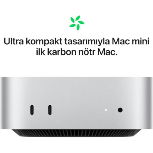 Mac Mini MU9D3TU/A Apple M4 16 GB 256 GB SSD Mini PC