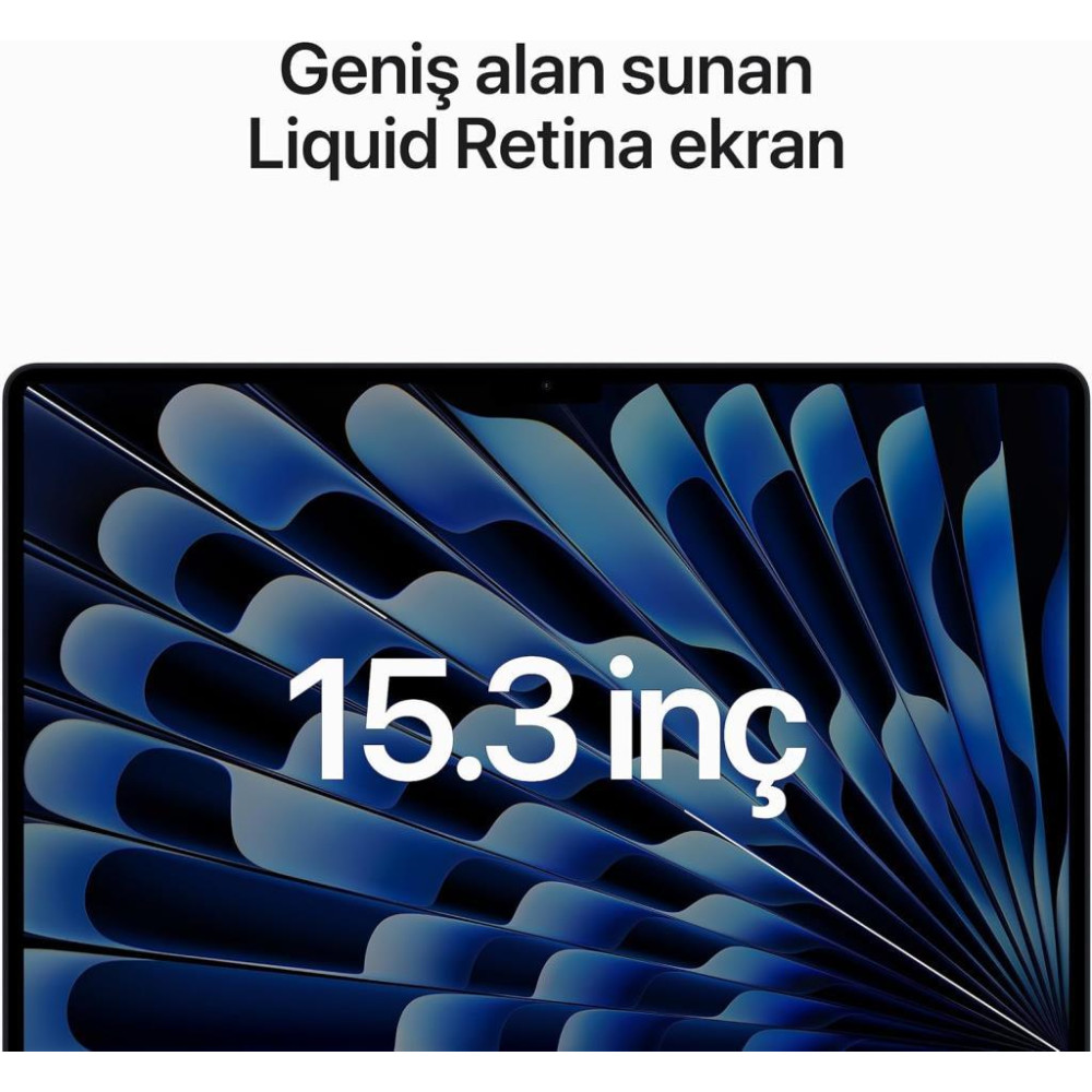 MacBook Air M2 8 GB 512 GB SSD 15.3" MQKX3TU/A Gece Yarısı Outlet (Açıklamayı Okuyunuz)
