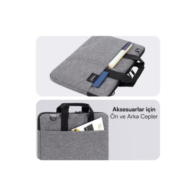Mack City Fit Eco MCC-702 Gri 14.1" Laptop Çantası
