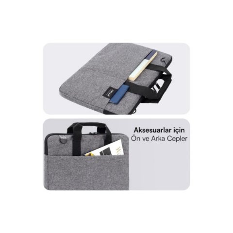 Mack City Fit Eco MCC-702 Gri 14.1" Laptop Çantası
