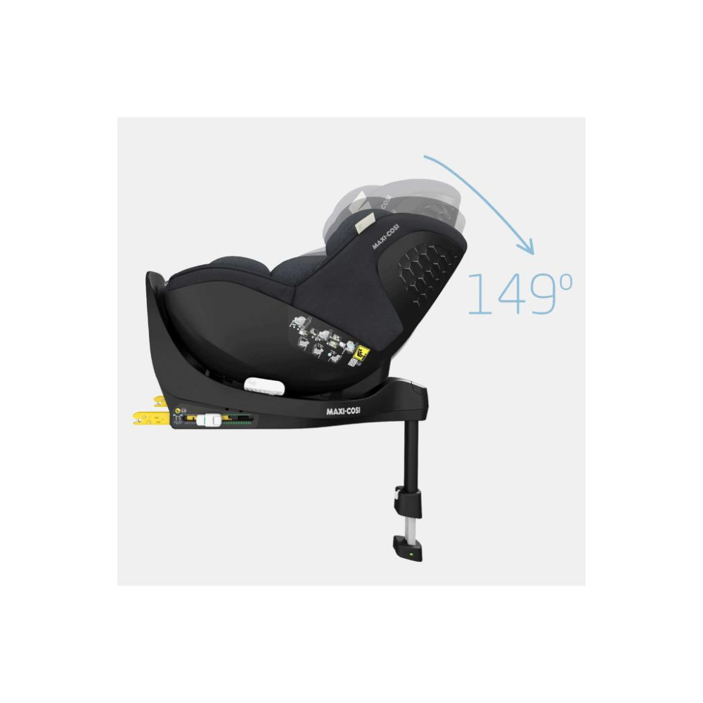 Maxi-Cosi Mica Pro Eco I-Size Isofixli 360° Dönebilir 0-18 kg Authentic Graphite Oto Koltuğu Outlet
