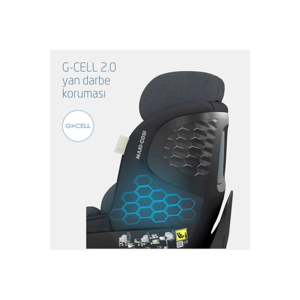 Maxi-Cosi Mica Pro Eco I-Size Isofixli 360° Dönebilir 0-18 kg Authentic Graphite Oto Koltuğu Outlet