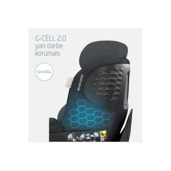 Maxi-Cosi Mica Pro Eco I-Size Isofixli 360° Dönebilir 0-18 kg Authentic Graphite Oto Koltuğu Outlet