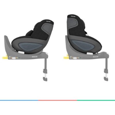 Maxi Cosi Pearl Adac'lı 0-18 Kg 360 Dönebilir Oto Koltuğu Authentic Black