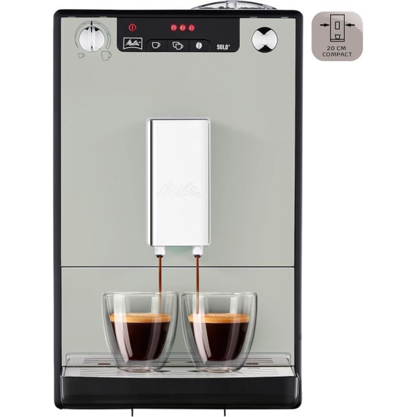 Melitta Caffeo Solo E950-877 Kumlu Gri Tam Otomatik Espresso Makinesi Teşhir