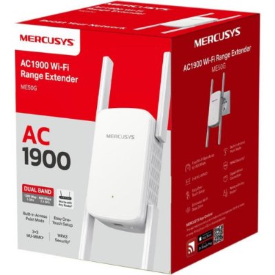 Mercusys ME50G 1900 Mbps Range Extender Outlet