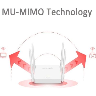 Mercusys AC10 2 Port 1200 Mbps Router - Teşhir