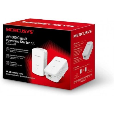 Mercusys MP500 KIT Powerline Adaptör Başlangıç Kiti AV1000