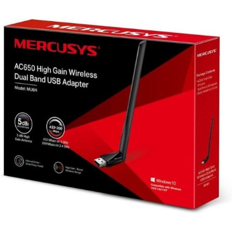 Mercusys MU6H 650 Mbps Kablosuz Ağ Adaptörü Teşhir