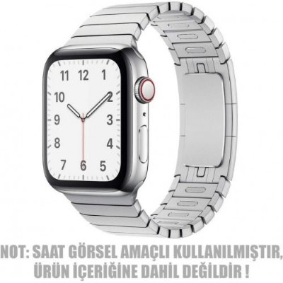 Microsonic Apple Watch Series 4 44mm Kordon Gümüş - TEŞHİR