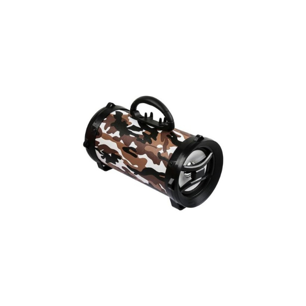 Mikado MD-BT30 Aux USB SD Kartlı Bluetooth Hoparlör Kahverengi Kamuflaj