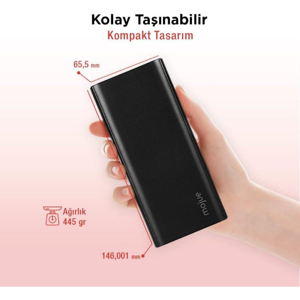 Mojue PB05 10000 mAh Powerbank Teşhir
