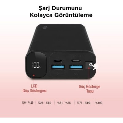 Mojue PB05 10000 mAh Powerbank Teşhir