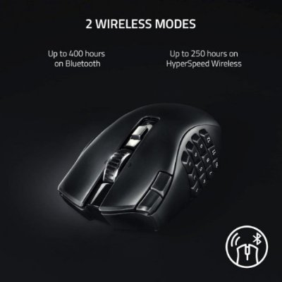 Razer Naga V2 HyperSpeed RZ01-03600100-R3U1 Makrolu Optik Kablosuz Oyuncu Mouse