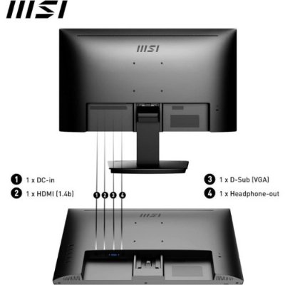 MSI PRO MP223 21.5" 1 ms Full HD 100 Hz Monitör Outlet