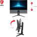 MSI G24C6P E2 23.6" 1 ms Full HD Curved 180 Hz Oyuncu Monitörü - Outlet