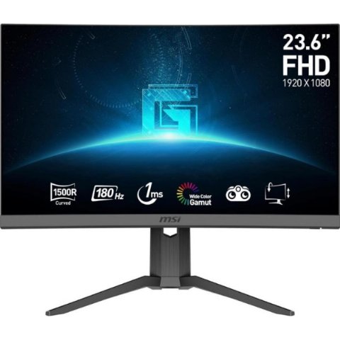 MSI G24C6P E2 23.6" 1 ms Full HD Curved 180 Hz Oyuncu Monitörü - Outlet