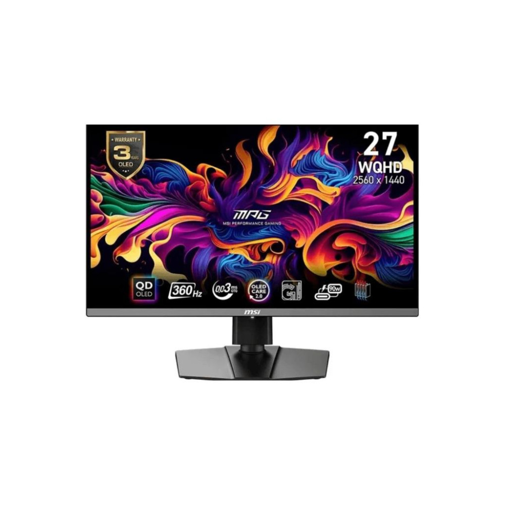 MSI MPG 271QRX QD-OLED 26.5" 0.03 ms 2K Pivot 360 Hz Oyuncu Monitörü Outlet