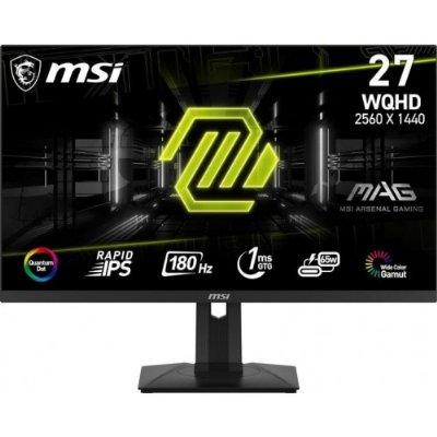 MSI MAG 274QRF QD E2 27" 1 ms 2K Pivot IPS 180 Hz Oyuncu Monitörü - Teşhir