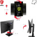 MSI MAG 274QRF QD E2 27" 1 ms 2K Pivot IPS 180 Hz Oyuncu Monitörü - Teşhir