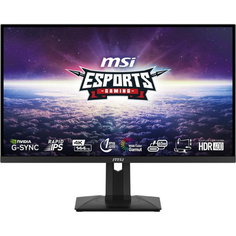 MSI MAG 274UPF 27" 1 ms 4K Pivot IPS 144 Hz Oyuncu Monitörü - Outlet