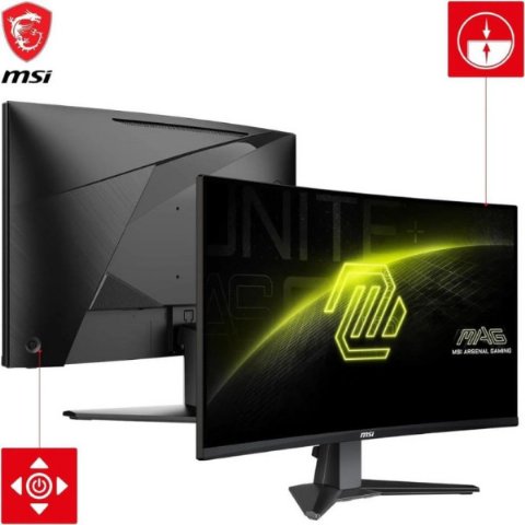 MSI MAG 27CQ6F 27" 0.5 ms 2K Curved 180 Hz Oyuncu Monitörü Teşhir