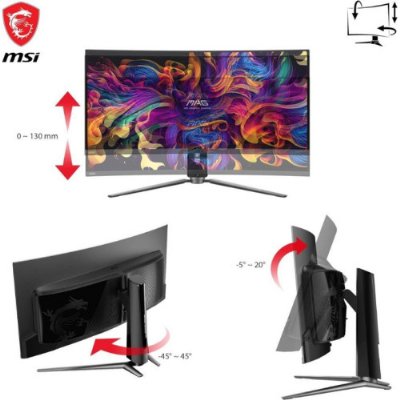 MSI MAG 341CQP QD-OLED 34" 0.03 ms WQHD Curved 175 Hz Oyuncu Monitörü