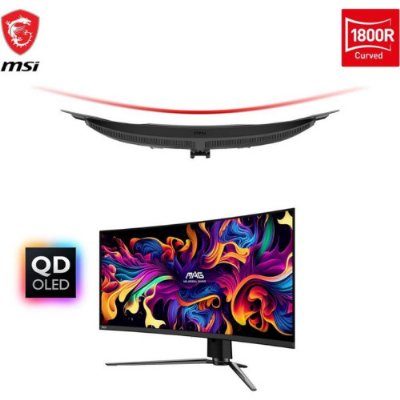 MSI MAG 341CQP QD-OLED 34" 0.03 ms WQHD Curved 175 Hz Oyuncu Monitörü