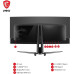 MSI MAG 341CQP QD-OLED 34" 0.03 ms WQHD Curved 175 Hz Oyuncu Monitörü