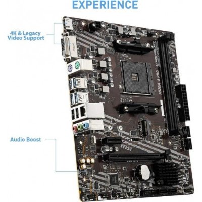 MSI A520M-A Pro AMD AM4 DDR4 Micro ATX Anakart Teşhir