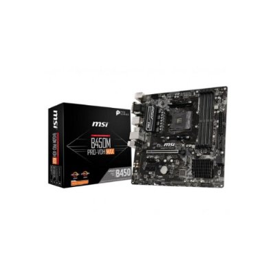MSI B450M PRO-VDH Max AMD AM4 DDR4 Micro ATX Anakart Outlet