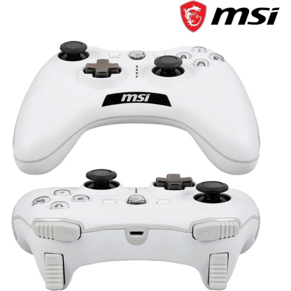 MSI Force GC20 V2 Beyaz Kablolu Oyun Kolu Teşhir