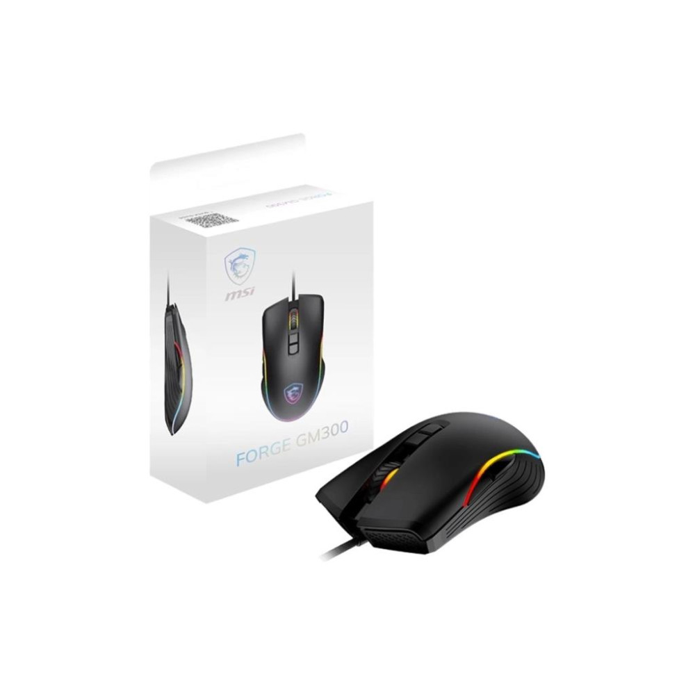 MSI Forge GM300 RGB Optik Kablolu Oyuncu Mouse