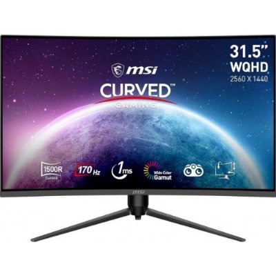 MSI G32CQ5P 31.5" 1 ms 2K Curved 170 Hz Oyuncu Monitörü Outlet