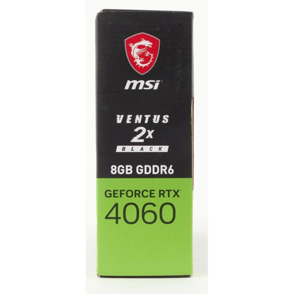 MSI RTX 4060 Ventus 2X Black 8G OC 128 Bit GDDR6 8 GB Ekran Kartı