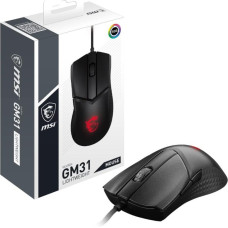 MSI Clutch GM31 Lightweight RGB Makrolu Şarjlı Ergonomi...