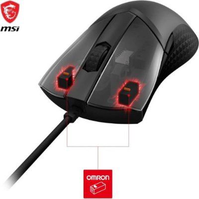 MSI Clutch GM31 Lightweight RGB Makrolu Şarjlı Ergonomik Optik Kablolu Oyuncu Mouse Outlet