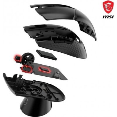 MSI GG CLUTCH GM41 LIGHTWEIGHT WIRELESS GAMING MOUSE 76 GR