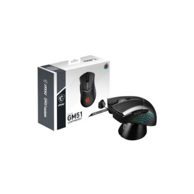 MSI Clutch GM51 Lightweigth RGB Şarjlı Ergonomik Optik Kablosuz Oyuncu Mouse Outlet
