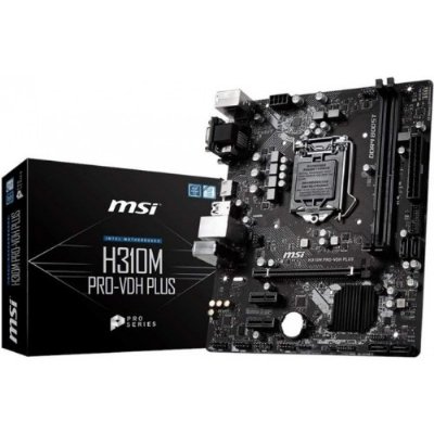 MSI H310M PRO-VDH Plus Intel LGA1151 DDR4 Micro ATX Anakart - Teşhir