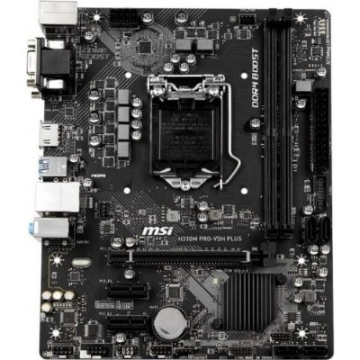 MSI H310M PRO-VDH Plus Intel LGA1151 DDR4 Micro ATX Anakart - Teşhir