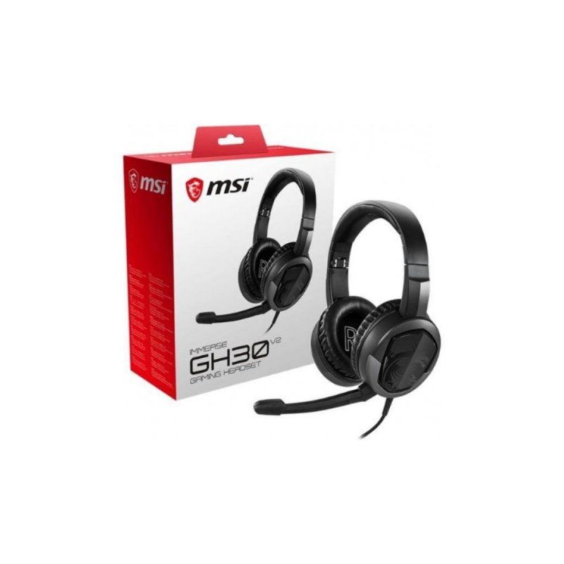 MSI IMMERSE GH30 V2 Kablolu Kulak Üstü Oyuncu Kulaklığı Outlet