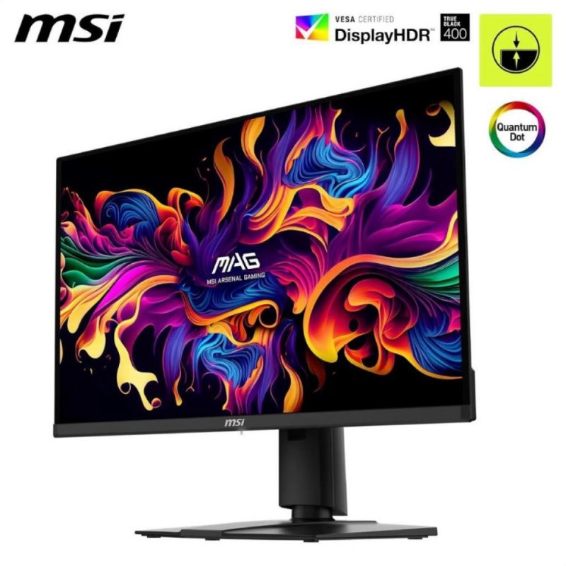 MSI MAG 271QPX QD-OLED 26.5" 0.03 ms 2K Pivot 360 Hz Oyuncu Monitörü Outlet