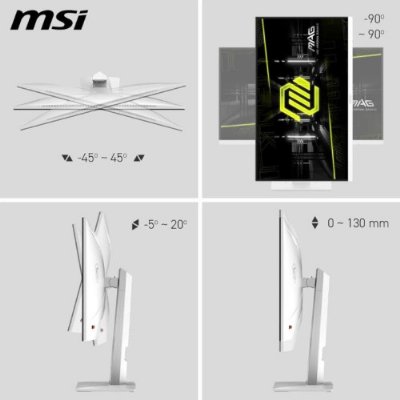 MSI MAG 274PFW 27" 1 ms Full HD Pivot IPS 180 Hz Oyuncu Monitörü Outlet