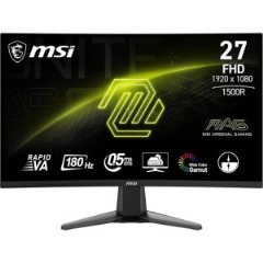 MSI MAG 27C6F 27" 0.5 ms Full HD Curved 180 Hz Oyuncu Monitörü Teşhir
